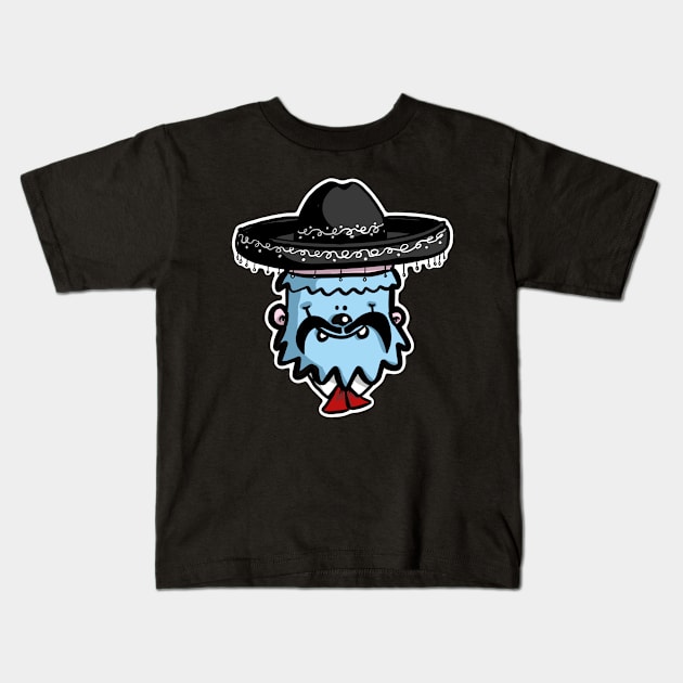 The Mexican Bald Yeti Kids T-Shirt by The Bald Yeti